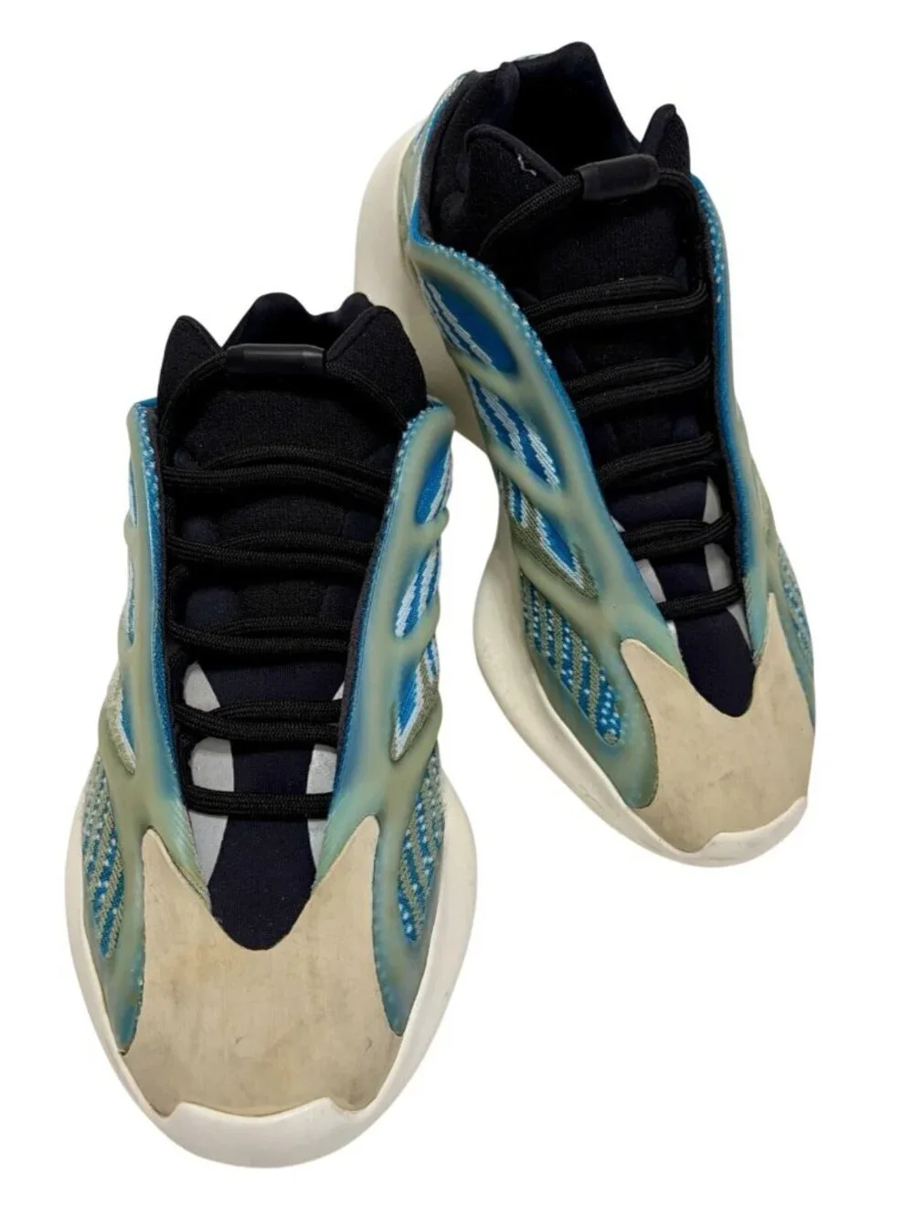 Adidas Yeezy 700 V3 Arzareth Blue Glow In The Dark G54850 Men’s Size 6.5